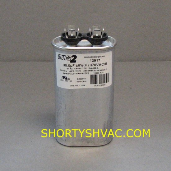 (image for) Mars 30 uf 370 VAC Capacitor 12917