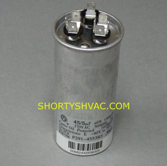 Carrier Dual Run Capacitor P291-4553RS