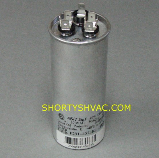 Carrier Dual Run Capacitor P291-4573RS